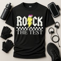 Testing Day Teacher Student Motivational Rock The Test  Performance Shirt