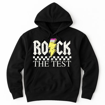 Testing Day Teacher Student Motivational Rock The Test  Hoodie