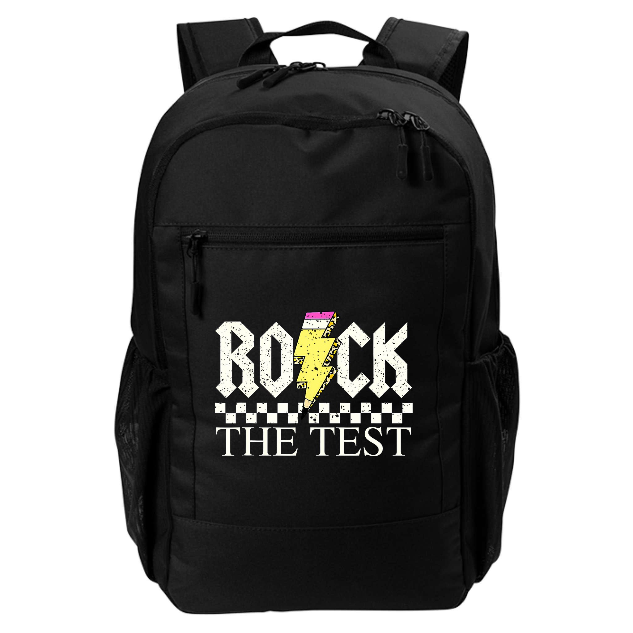 Testing Day Teacher Student Motivational Rock The Test  Backpack