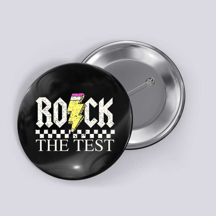 Testing Day Teacher Student Motivational Rock The Test  Button