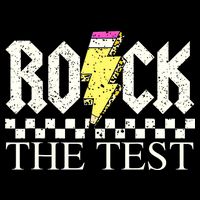 Testing Day Teacher Student Motivational Rock The Test  Button