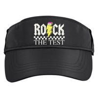 Testing Day Teacher Student Motivational Rock The Test  Adult Drive Performance Visor