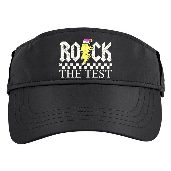 Testing Day Teacher Student Motivational Rock The Test  Adult Drive Performance Visor