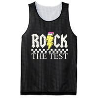 Testing Day Teacher Student Motivational Rock The Test  Mesh Reversible Basketball Jersey Tank