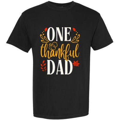 Thankful Dad Thanksgiving Day Family Matching Garment-Dyed Heavyweight T-Shirt