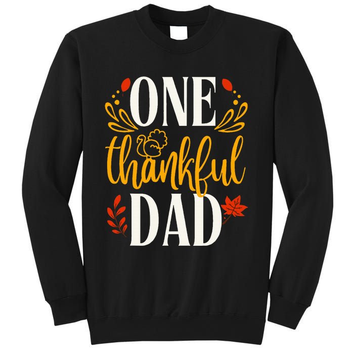 Thankful Dad Thanksgiving Day Family Matching Sweatshirt