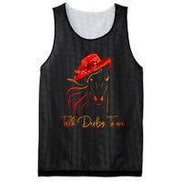 Talk Derby To Me Horse Racing Funny Derby Day Mesh Reversible Basketball Jersey Tank