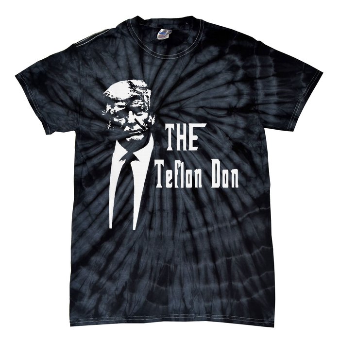 Teflon Don Trump Funny Tie-Dye T-Shirt