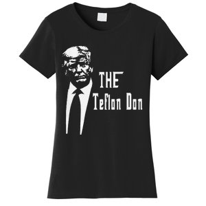 Teflon Don Trump Funny Women's T-Shirt