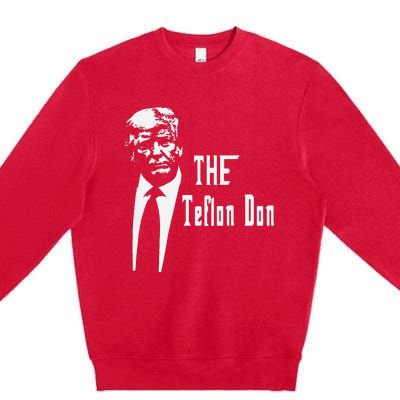 Teflon Don Trump Funny Premium Crewneck Sweatshirt