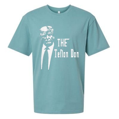 Teflon Don Trump Funny Sueded Cloud Jersey T-Shirt