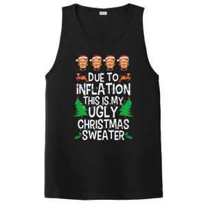 Trump Due To Inflation Ugly Christmas PosiCharge Competitor Tank