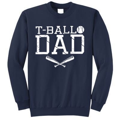 T-Ball Dad TeeBall Dad Tee Fathers Day Baseball Dad Sweatshirt