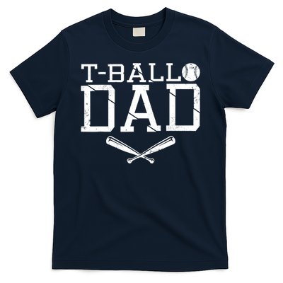 T-Ball Dad TeeBall Dad Tee Fathers Day Baseball Dad T-Shirt