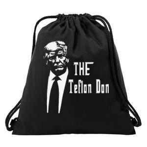 Teflon Don Trump Funny Drawstring Bag