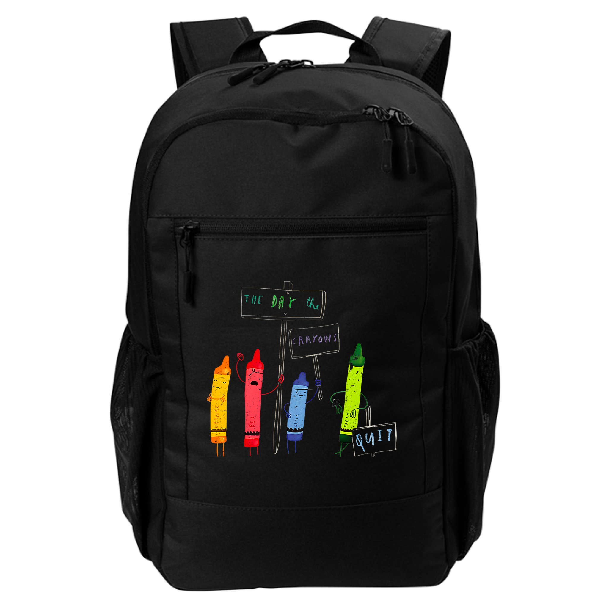 The Day The Crayons Quit Birthday Decorations Funny Backpack