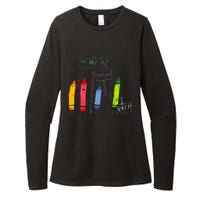 The Day The Crayons Quit Birthday Decorations Funny Womens CVC Long Sleeve Shirt