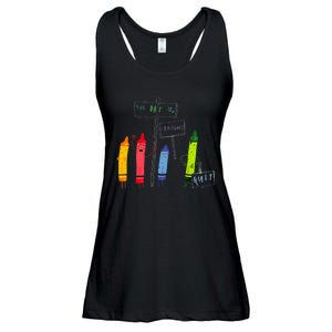 The Day The Crayons Quit Birthday Decorations Funny Ladies Essential Flowy Tank