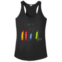 The Day The Crayons Quit Birthday Decorations Funny Ladies PosiCharge Competitor Racerback Tank