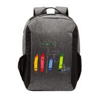 The Day The Crayons Quit Birthday Decorations Funny Vector Backpack