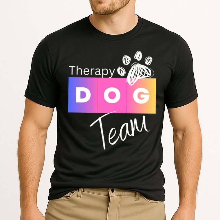 Therapy Dog Team Cooling Performance Crew T-Shirt