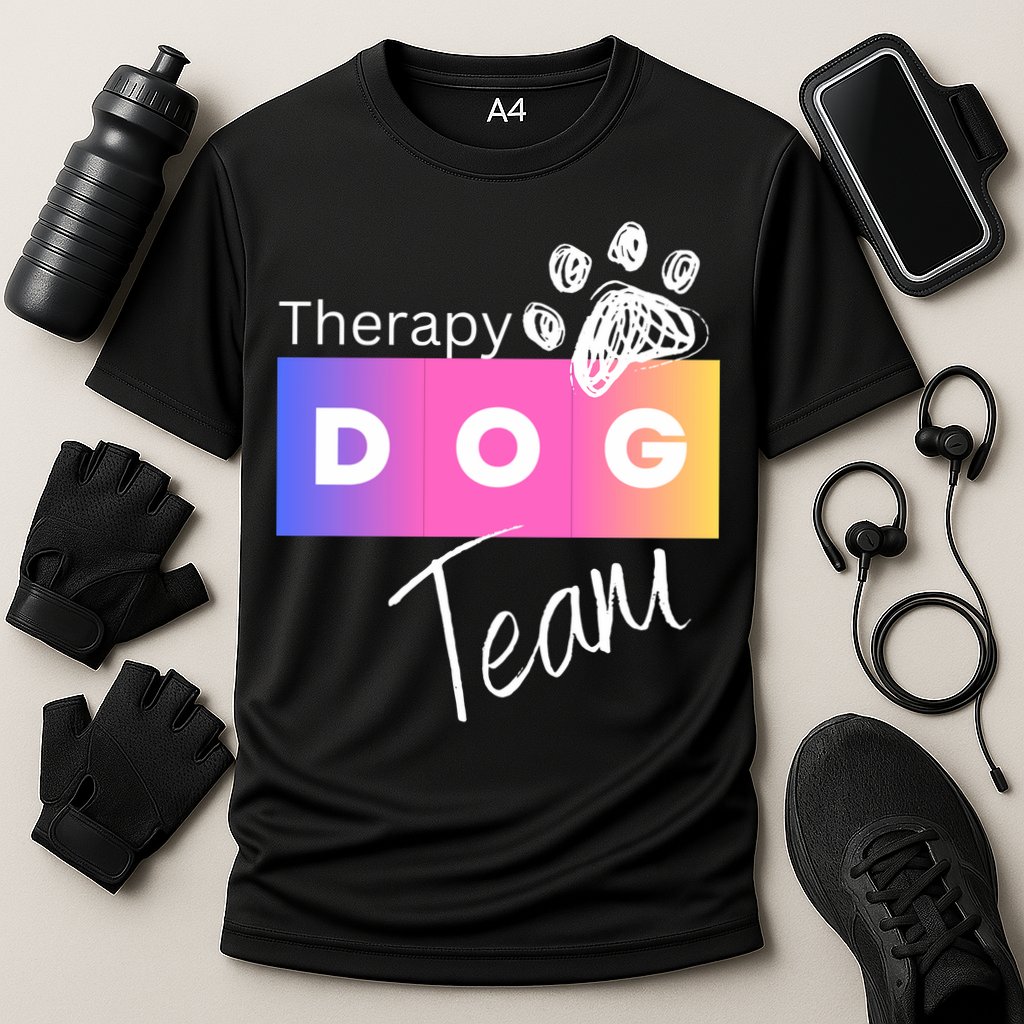 Therapy Dog Team Cooling Performance Crew T-Shirt