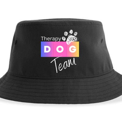 Therapy Dog Team Sustainable Bucket Hat