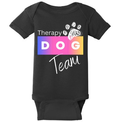 Therapy Dog Team Baby Bodysuit