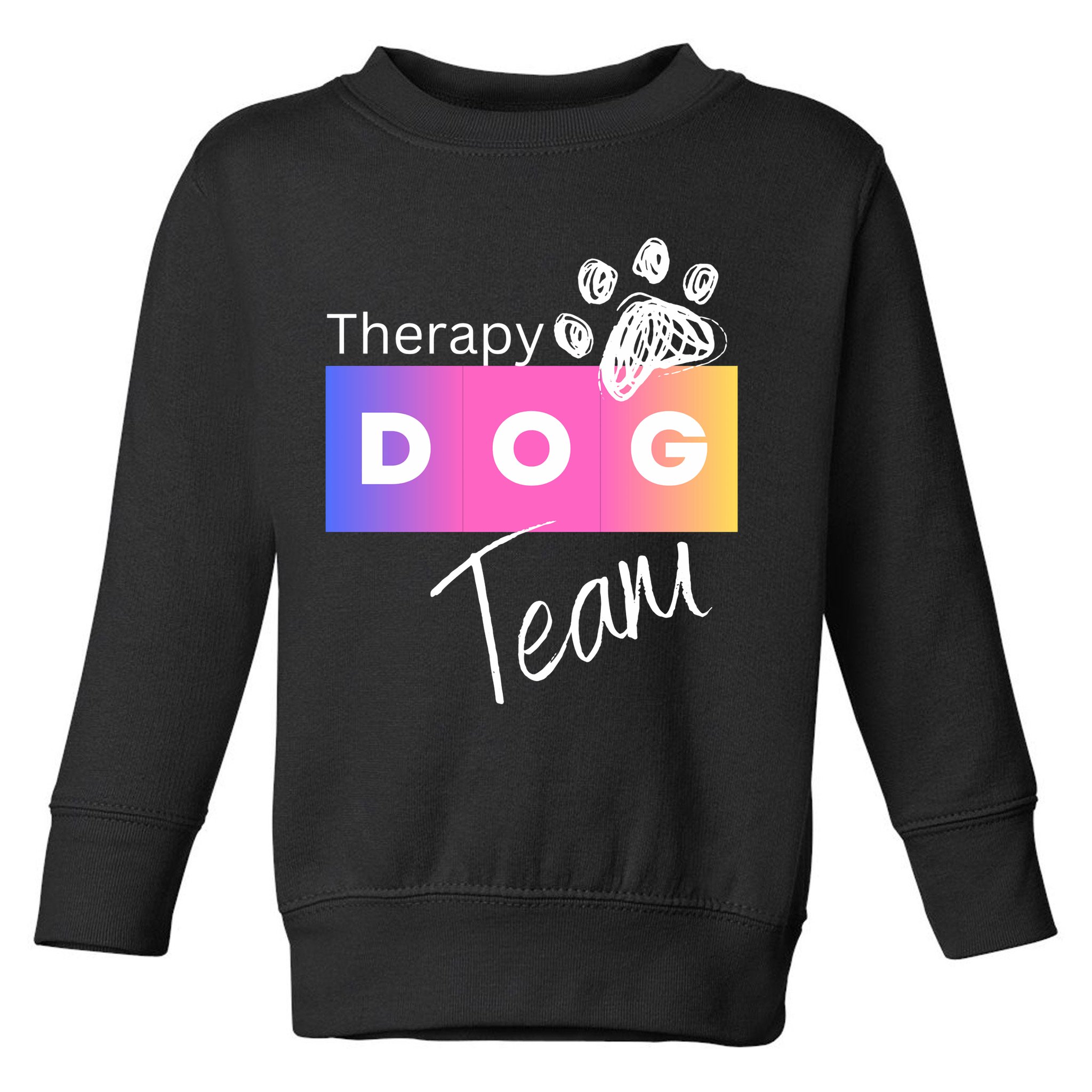 Therapy Dog Team Toddler Sweatshirt
