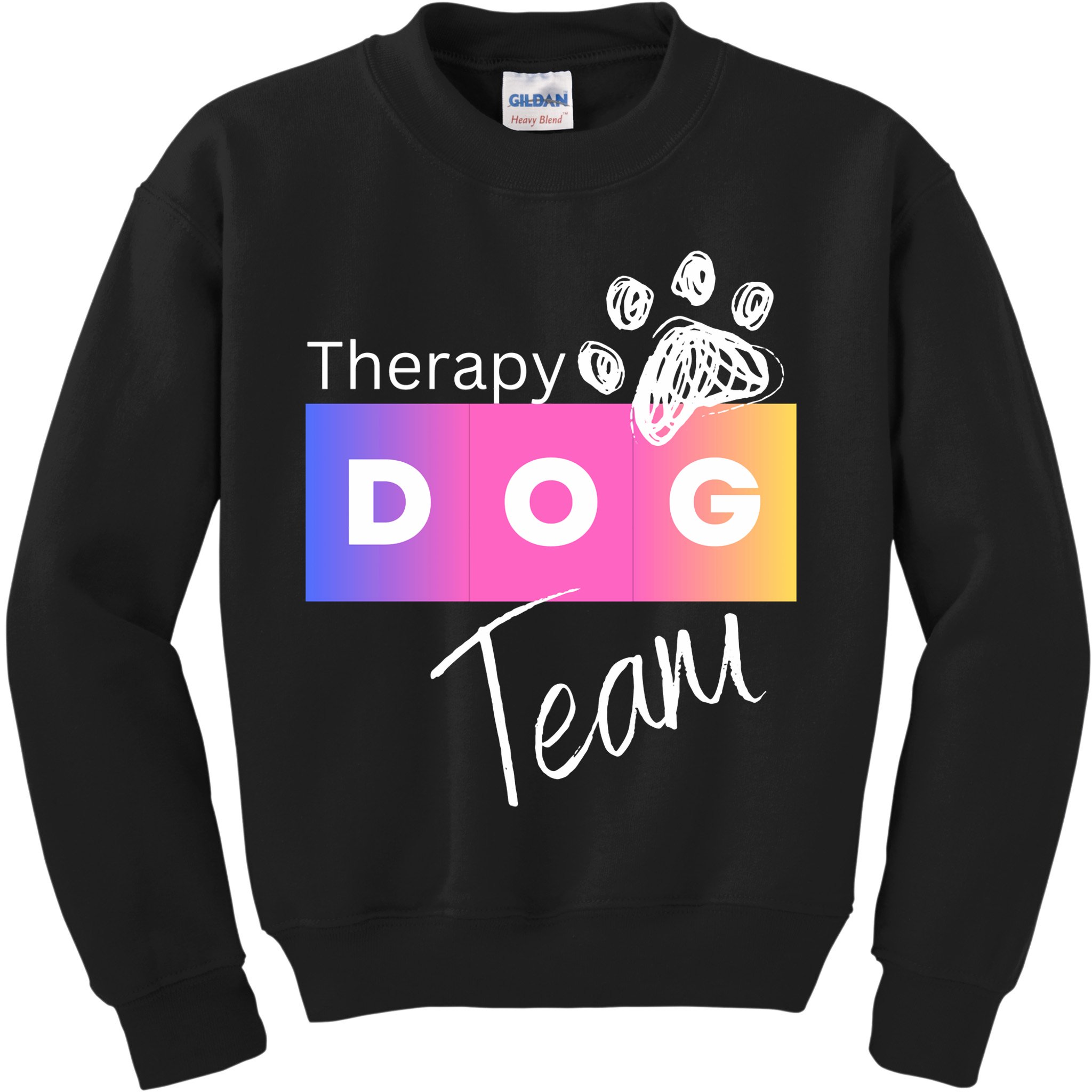 Therapy Dog Team Kids Sweatshirt