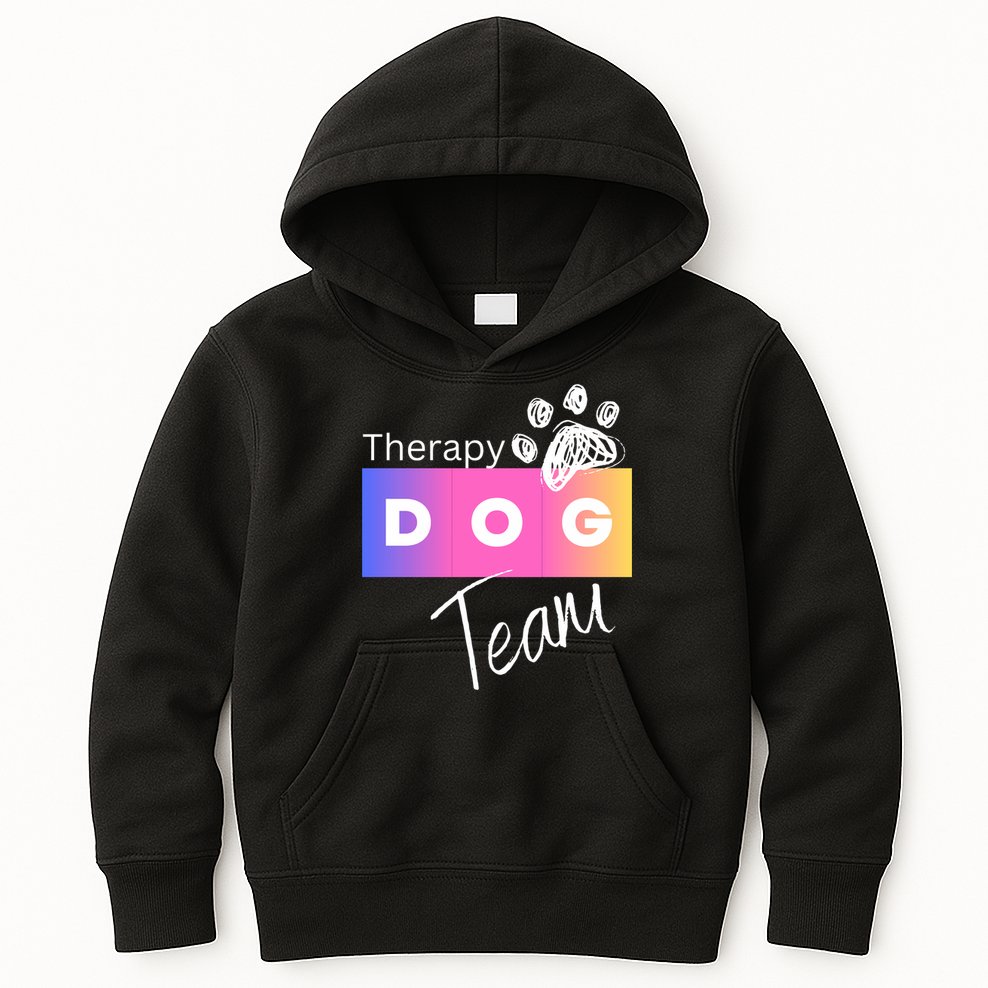 Therapy Dog Team Kids Hoodie