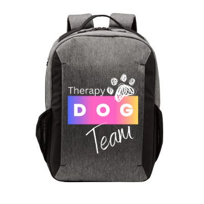 Therapy Dog Team Vector Backpack