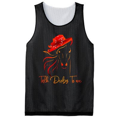 Talk Derby To Me Horse Racing Mesh Reversible Basketball Jersey Tank