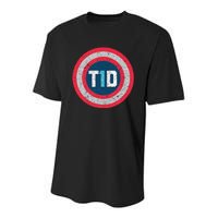 T1d Diabetic Type 1 Diabetes Awareness Kids Youth Performance Sprint T-Shirt