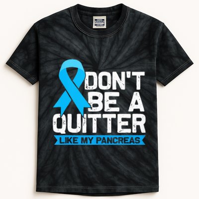 T1D Diabetic Type 1 Diabetes Awareness Gift Kids Tie-Dye T-Shirt