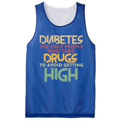 T1d Diabetic Type 1 Diabetes Awareness Funny Gift Mesh Reversible Basketball Jersey Tank