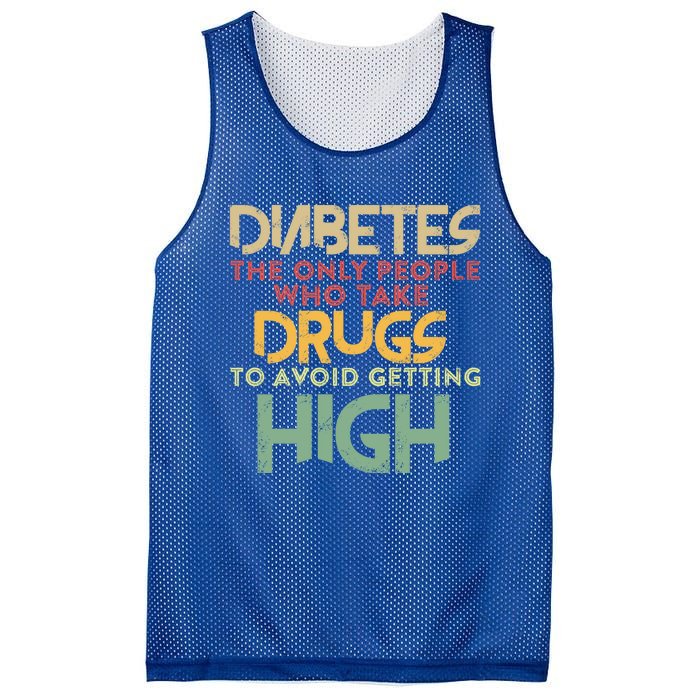 T1d Diabetic Type 1 Diabetes Awareness Funny Gift Mesh Reversible Basketball Jersey Tank