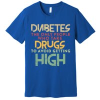 T1d Diabetic Type 1 Diabetes Awareness Funny Gift Premium T-Shirt