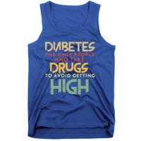 T1d Diabetic Type 1 Diabetes Awareness Funny Gift Tank Top