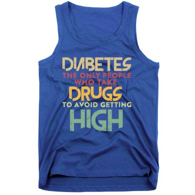 T1d Diabetic Type 1 Diabetes Awareness Funny Gift Tank Top