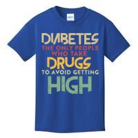 T1d Diabetic Type 1 Diabetes Awareness Funny Gift Kids T-Shirt