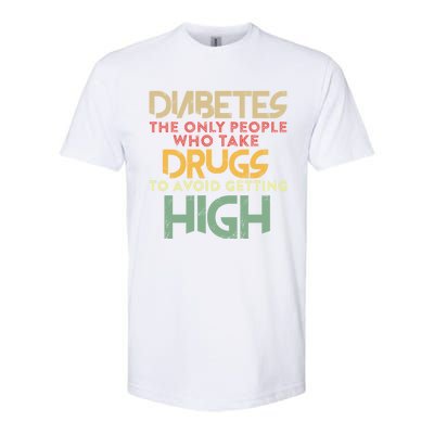 T1d Diabetic Type 1 Diabetes Awareness Funny Gift Softstyle CVC T-Shirt