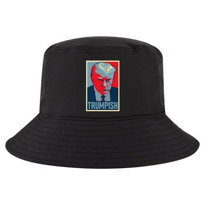 TRUMPISH DONALD TRUMP MUG SHOT Obama Hope Meme Parody Cool Comfort Performance Bucket Hat