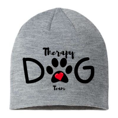 Therapy Dog Team Trending Design Sustainable Beanie