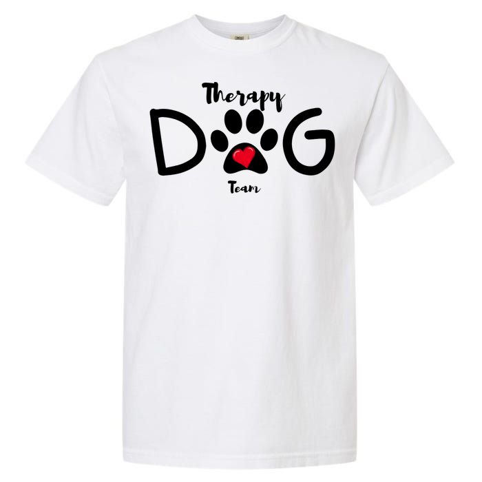 Therapy Dog Team Trending Design Garment-Dyed Heavyweight T-Shirt