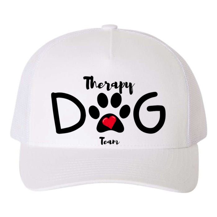 Therapy Dog Team Trending Design Yupoong Adult 5-Panel Trucker Hat