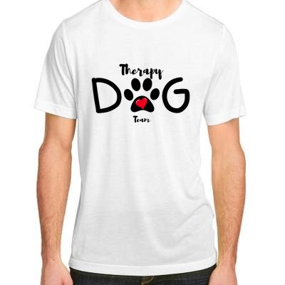 Therapy Dog Team Trending Design Adult ChromaSoft Performance T-Shirt