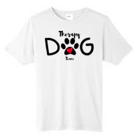 Therapy Dog Team Trending Design Tall Fusion ChromaSoft Performance T-Shirt