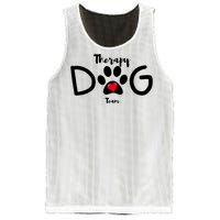 Therapy Dog Team Trending Design Mesh Reversible Basketball Jersey Tank