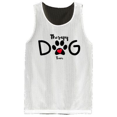 Therapy Dog Team Trending Design Mesh Reversible Basketball Jersey Tank